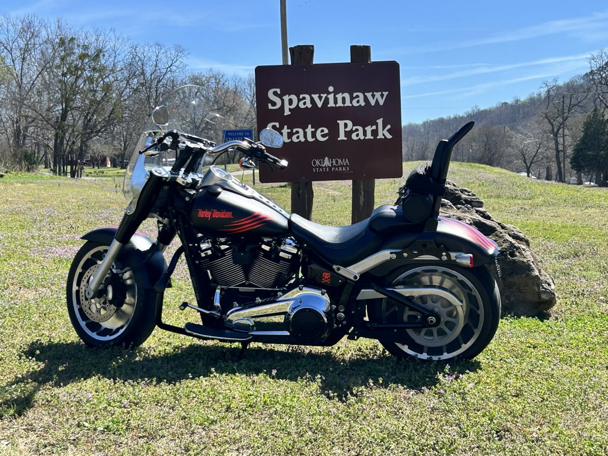 Motorcycle Camping at Spavinaw State Park